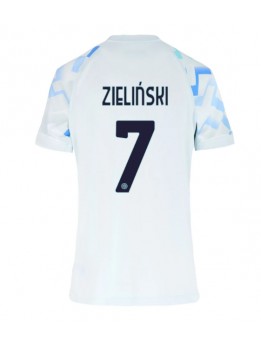 Inter Milan Piotr Zielinski #7 Replika Borta Kläder Dam 2025-26 Kortärmad